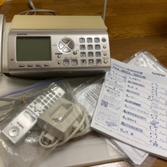 ブラザー 子機つきFAX電話