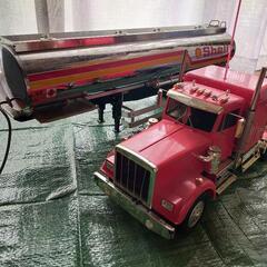 タミヤキングハウラー1/14トレーラーヘッドとシェルタンクローリーのラジコンです。の画像