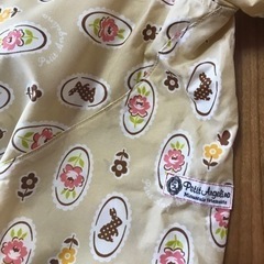 女児レインコート　サイズ100の画像