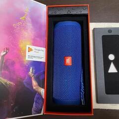 値下げ致しました。JBL FLIP4 BLUEの画像