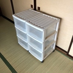 衣装ケース　２個の画像