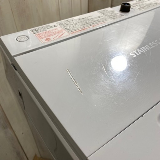 5/25　終　TOSHIBA 電気洗濯機 AW-45M7 2019年製 4.5kg ホワイト洗濯機 東芝 菊倉MZ