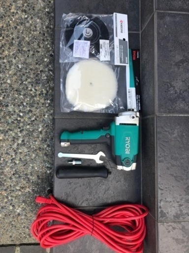 RYOBI シングルアクションポリッシャー　脱着コード付き