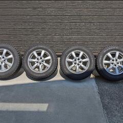 値下げしました。2シーズン使用195×65×15スタッドレス(ホイール付き)