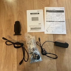 ゲーミングモニター、モニターアーム、USBスピーカーセットの画像