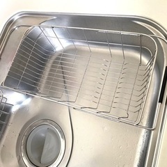 (お取引き中) シンク内 水切りラック 伸縮可能