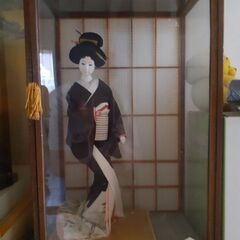 日本人形　ケース入りの画像