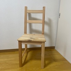 IKEA イケア パイン材 イス IVAR イーヴァル