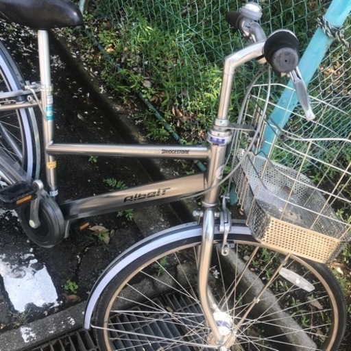 27インチブリヂストン自転車　ベルト式