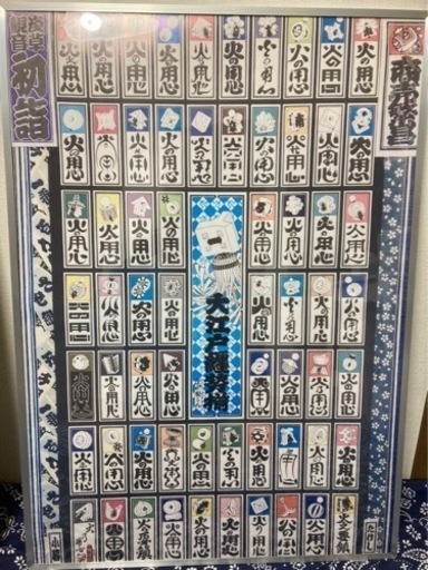 纏い 千社札ポスター