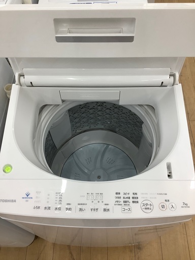 １年保証付き東芝全自動洗濯機！！