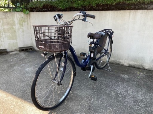 電動アシスト自転車　ヤマハPASS with ほぼ新車、