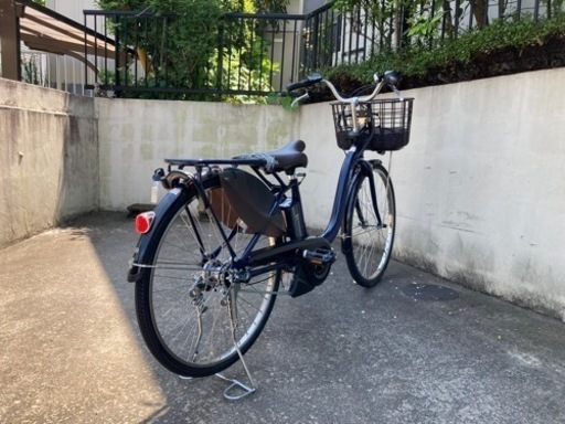 電動アシスト自転車　ヤマハPASS with ほぼ新車、