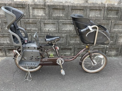 自転車　子供2人乗せ