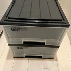 衣装ケース2段の画像