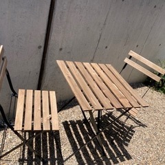 IKEA ガーデンチェア&テーブル
