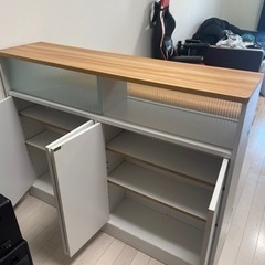 キッチンカウンターテーブル【本日希望】の画像