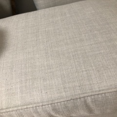 IKEA 1人がけソファー(オットマン付)の画像
