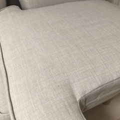 IKEA 1人がけソファー(オットマン付)の画像