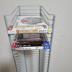 CDラック 70枚＋5枚(2枚組)　収納 の画像