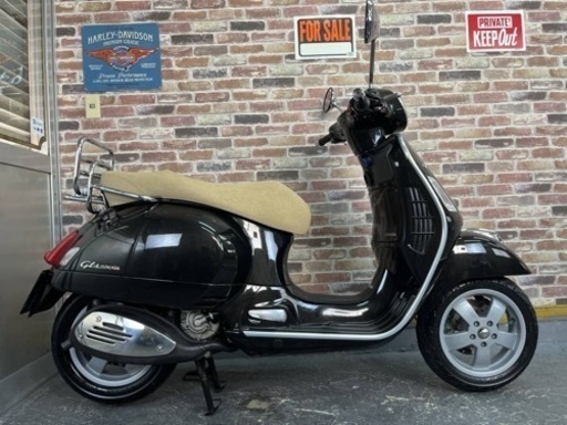 【超極上新古レベル超美車♪低走行5343ｋｍ！カウルワレキズ無し♪取説赤キーコード付！】   VESPA べスパ GTS250ie 機関絶好調【動画有】