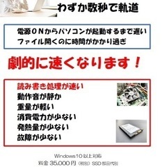 パソコン起動速くします！