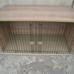 ペットゲージ 犬 ハウス 大型 ゲージ 木目 中古美品 近く無料配達