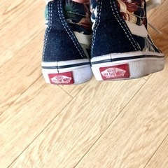 vans バンズ 16cm  ボタニカル柄の画像