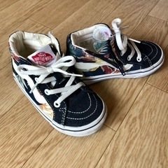 vans バンズ 16cm  ボタニカル柄