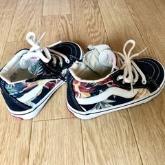 vans バンズ 16cm  ボタニカル柄の画像