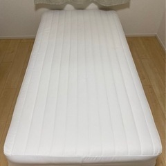 【決まりました】無印良品　シングルベッド　脚付マットレス　使用期...