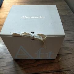 【値下げ】未使用箱入り/afternoonTeaティーカップ&ソーサー ペアセットの画像