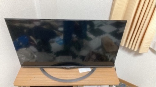 SHARP製液晶40型テレビ、Panasonic製HDD式Blu-rayレコーダー、テレビ台