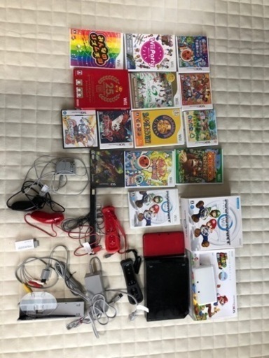 3DS 3DSLL Wii ゲーム機 ゲームソフト セット