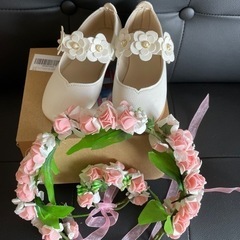 【美品】フラワーガール衣装の画像