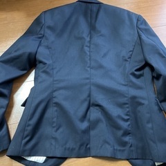 【美品】スーツ ジャケット　ネイビーの画像