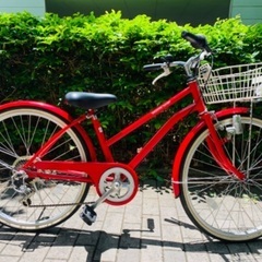 6段変速　子供用自転車　24インチ　あさひ自転車