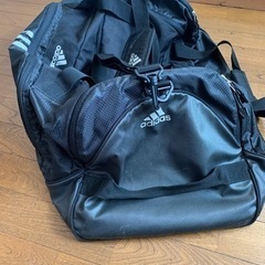 ボストンバック(大) adidasアディダス　黒の画像