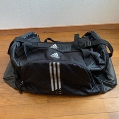 ボストンバック(大) adidasアディダス　黒