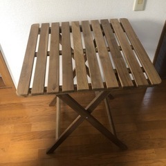 イケア　机　ベランダ用