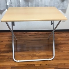 折りたたみデスク　ニトリ　机の画像
