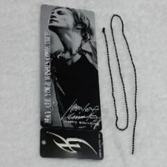 氷室京介☆未使用☆公式グッズFC継続特典アルミプレート