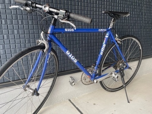 【売買完了見込み】GIOSブルー(ミストラル)空気入れ、施錠付き