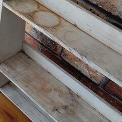 （決定しました!）シャビーホワイト　シェルフ　多肉棚　無料の画像