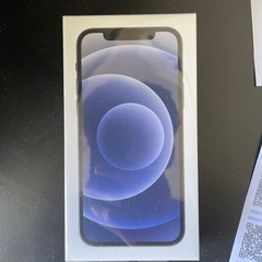 iPhone12 64GB ブラック　新品未開封