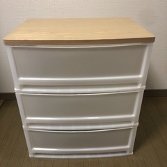 ウッドトップチェスト