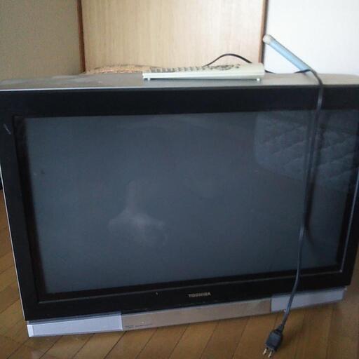 今、決まりました。ブラウン管テレビ東芝32型