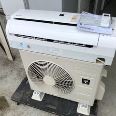 【動作保証あり】SHARP 2019年 2.2kw 6畳用 ルームエアコン AY-H22TD プラズマクラスター ②【管理KR262】