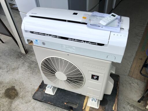 【動作保証あり】SHARP 2019年 2.2kw 6畳用 ルームエアコン AY-H22TD プラズマクラスター ①【管理KR263】