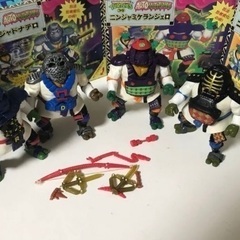ミュータントタートルズフィギア　希少4体セット
